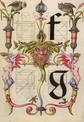 Anleitung zum Konstruieren der Buchstaben f und g